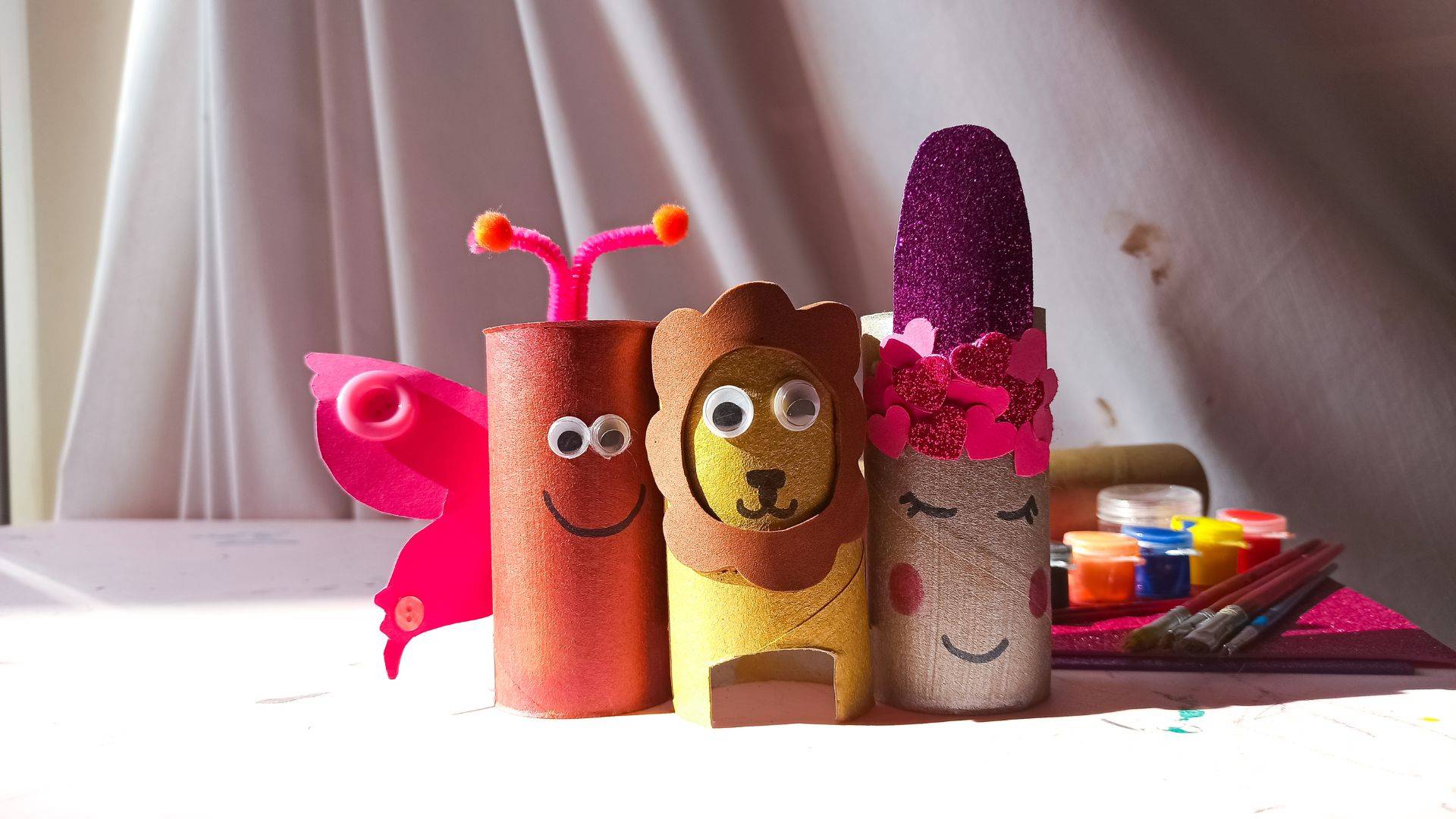 Clay Modelling and Paper Creative